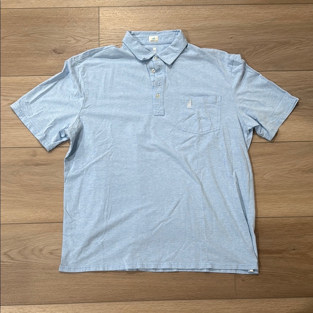 johnnie-O men’s light blue polo